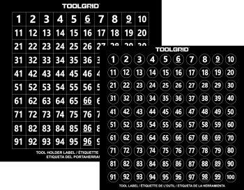 Toolgrid Tool & Holder Label Kit (TGL-THS)